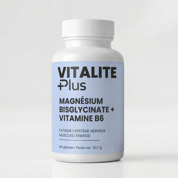 Magnésium bisglycinate + vitamine B6